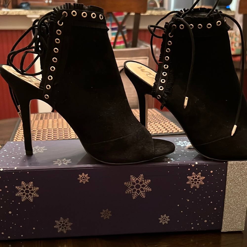 Black 4 inch heels by Sam Edelman